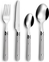 Bol.com Bestekset Amefa Saxo 16 Onderdelen Metaal Tweekleurig 6 Stuks (25 cm) aanbieding