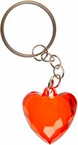 Porte-clés Coeur Rouge pour adultes et enfants - Porte-clés Coeur - Amour - Amour - Saint Valentin - Amitié