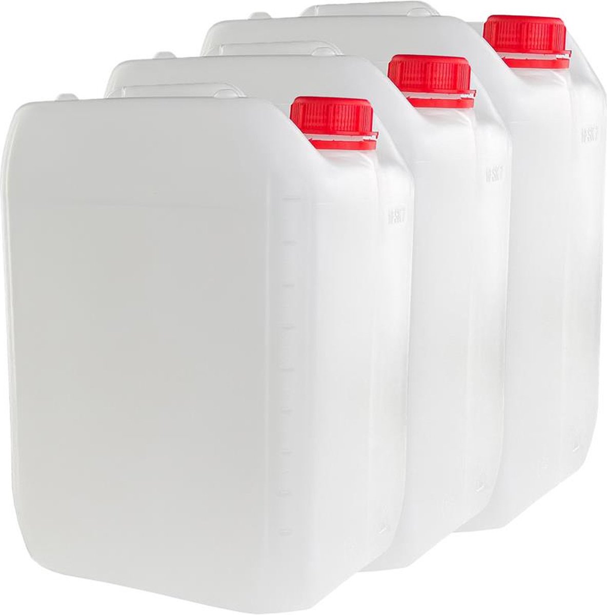 Jerrycan set van 3 - 10 Liter - BPA-vrij - Geschikt voor drinkwater ...