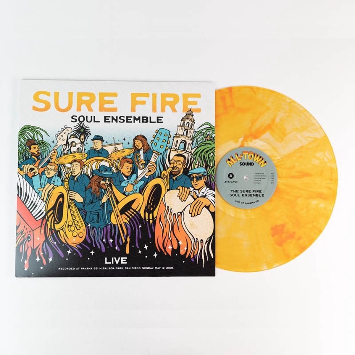 Sure Fire Soul Ensemble - Live At Panama 66 (LP) (Coloured Vinyl) (Limited Edition)