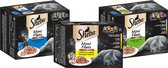 Sheba natte kattenvoeding Mini Filets in saus - vis, gevogelte en mix - 3060g