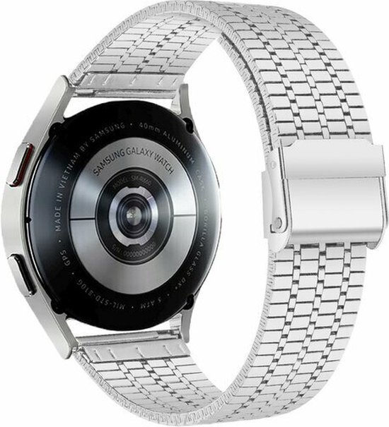 BINLUN Edelstahl Uhrenarmbänder Ersatz Metall Uhrenarmbänder Armband für Herren und Damen