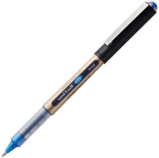 Rollerpen Uni-ball Eye 1.0mm blauw – 12 stuks