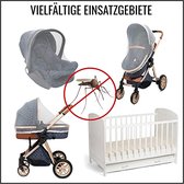 Klamboe voor Baby - Klamboe, Reisklamboe / Baby Buggy Anti Muggen Insectennetten,rice clamboe