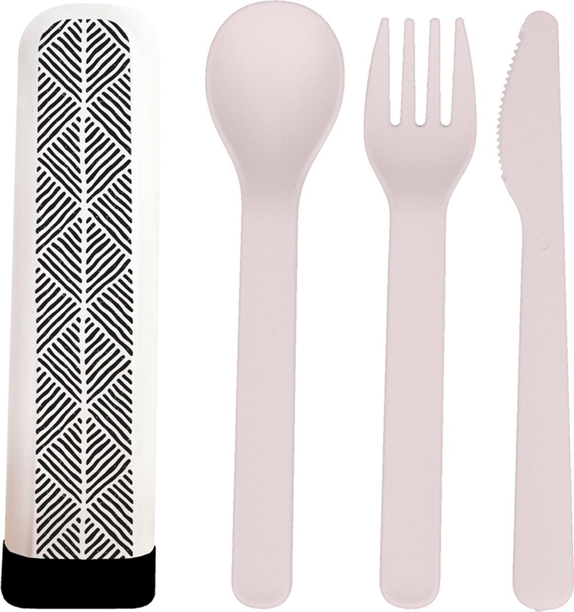 BioLoco PLA bestekset abstract pattern - 16cm
