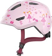Casque Abus Smiley 3.0 - Rose Princess - M ( 50-55 CM ) - Casque de vélo Kinder