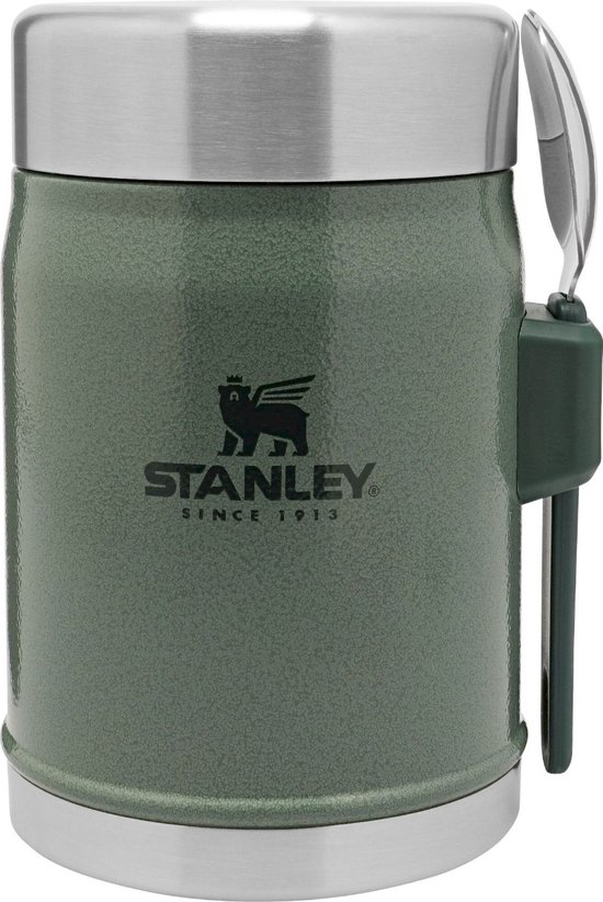 Foto: Stanley the legendary food jar spork 0 4l thermosfles hammertone green