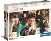 Clementoni - Puzzel 1000 Stukjes High Quality Collection - Harry Potter, Puzzel Voor Volwassenen en Kinderen, 14-99 jaar, 39787 COMPACT BOX