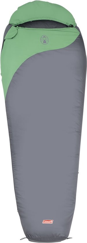 Coleman Biker mummy slaapzak – 220 x 80 x 55 cm – grijs/groen