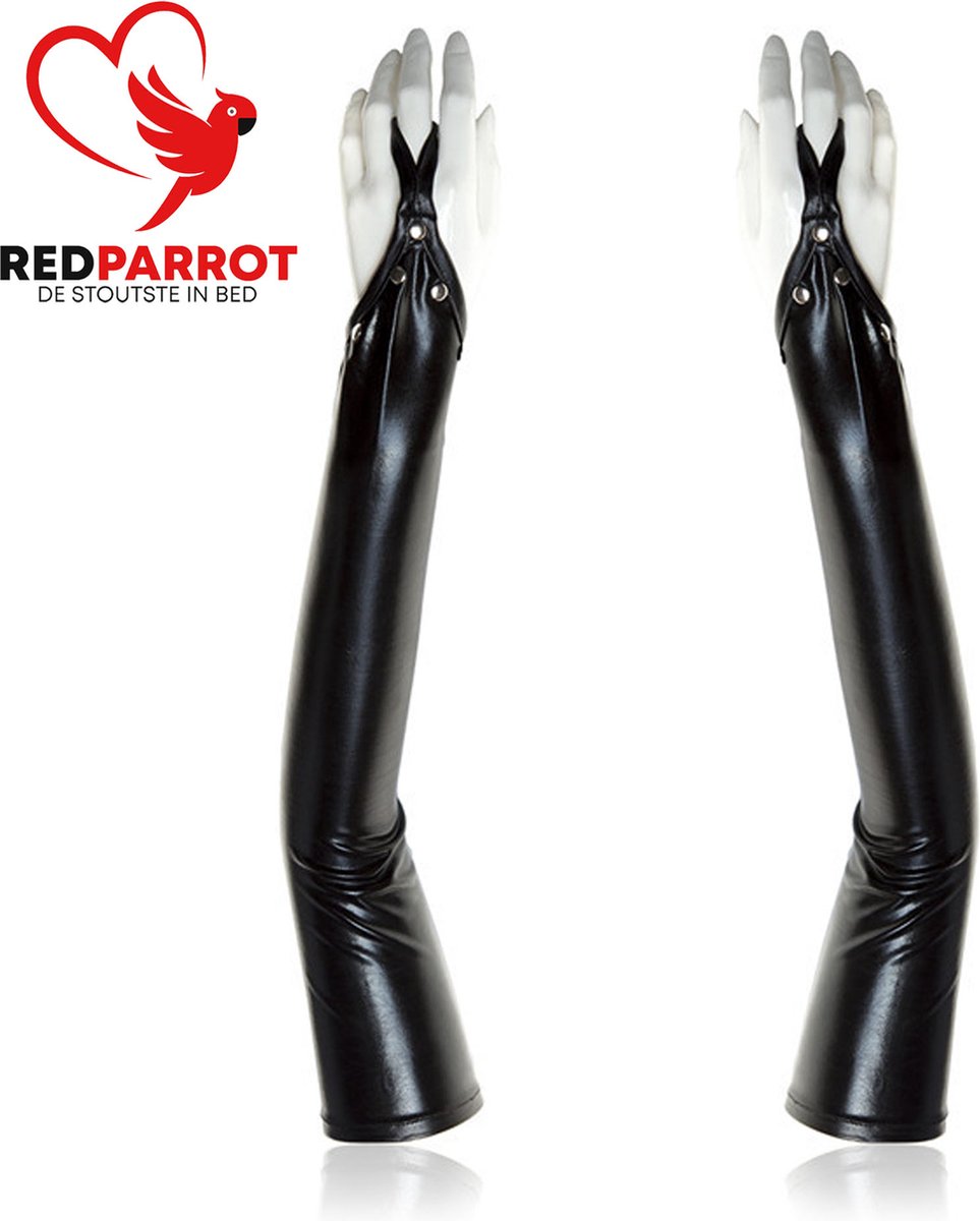 Goedkoopste Erotische Armbondage Private Black 2 STUKS | Sexy dames handschoen | Arm | Bondage | Erotische uitstraling | Seks handschoenen | Open hand | Leder | Leer | BDSM | Lady | Zwart