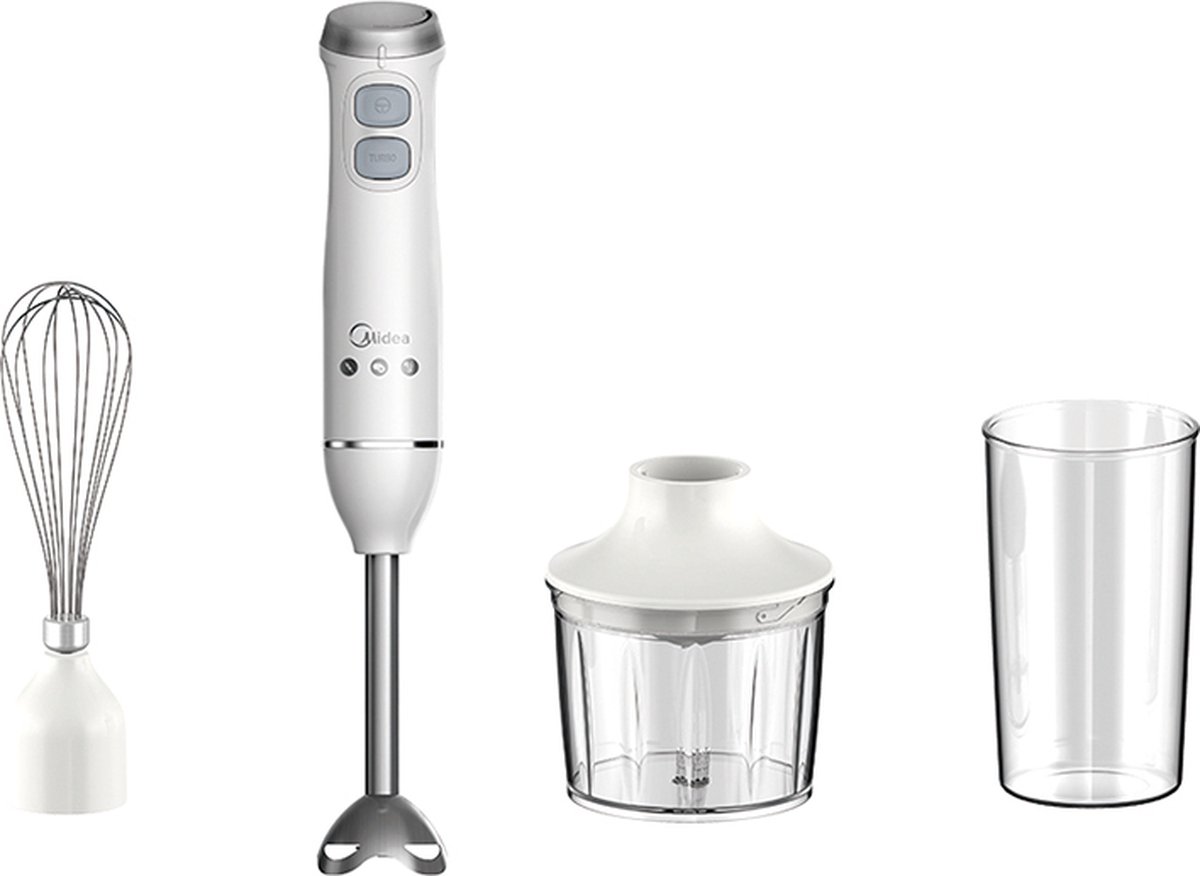 Midea MJ-BH6001W blender 6 l Staafmixer 600 W Transparant, Wit