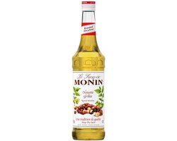 Monin Koffiesiroop: Voor Echt Hemelse Koffiecreaties! 3 Monin Koffiesiroop Geroosterde Hazelnoot - 70 cl