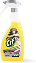 Keukenontvetter cif professional spray 750ml | Fles a 750 milliliter