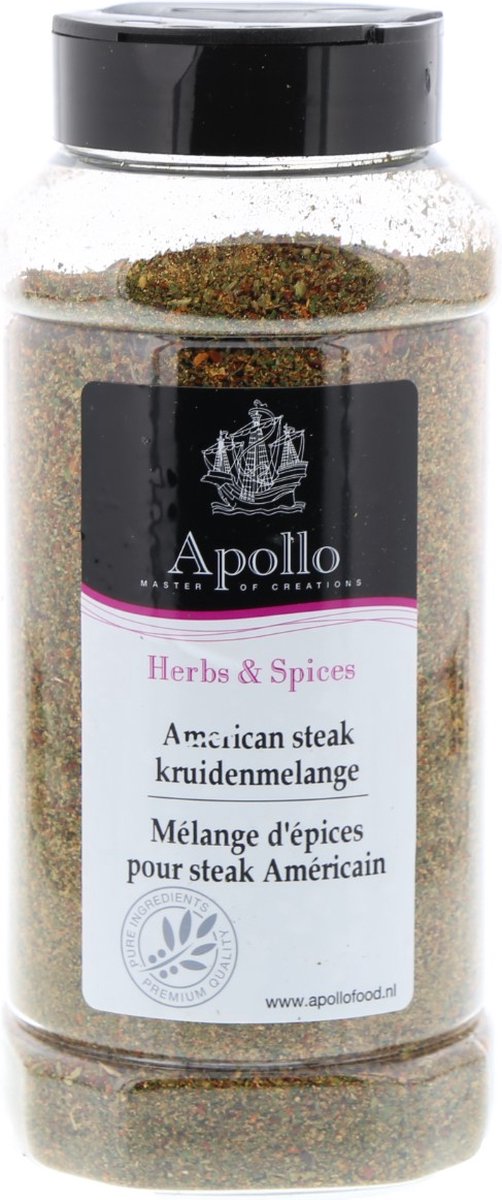 Goedkoopste Apollo American steak kruidenmelange - Bus 300 gram