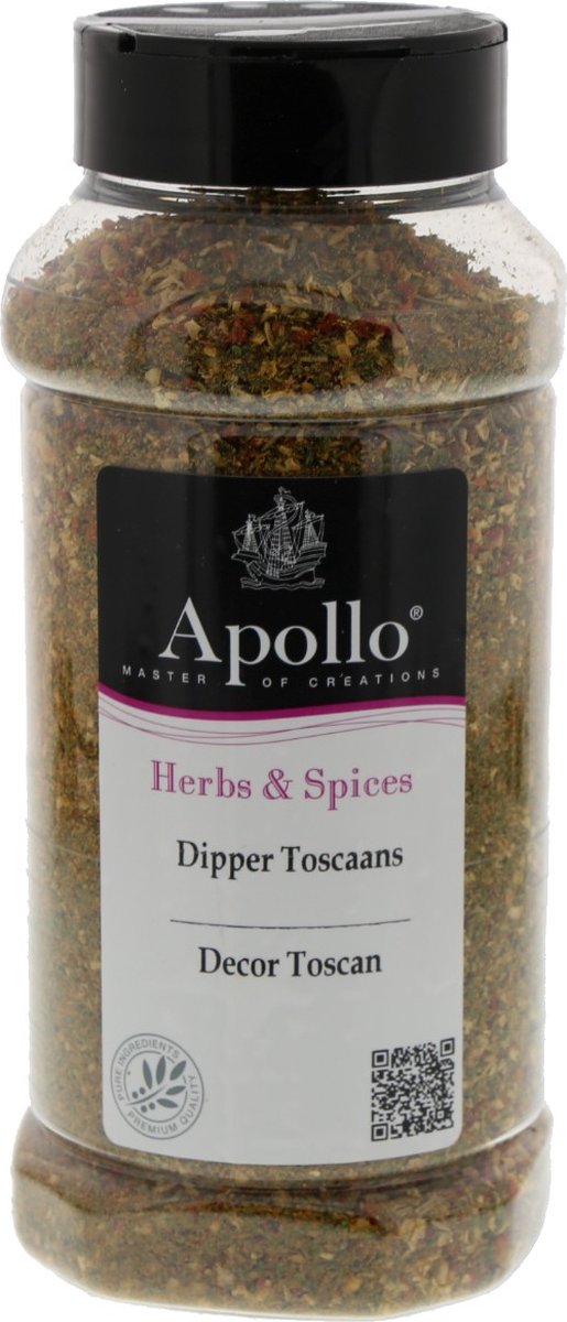 Goedkoopste Apollo Herbs & spices Dipper toscaans - Bus 375 gram