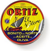Ortiz Tonijnscheuten in olijfolie - Blik 600 gram