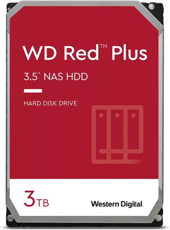 3 TB, 3.5", SATA 6 Gb/s, CMR
