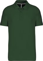 Polo homme manches courtes avec boutons marque Kariban Forest Green - XXL