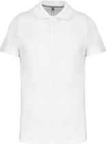 Kariban Piquépolo korte mouwen heren K241 - White - S