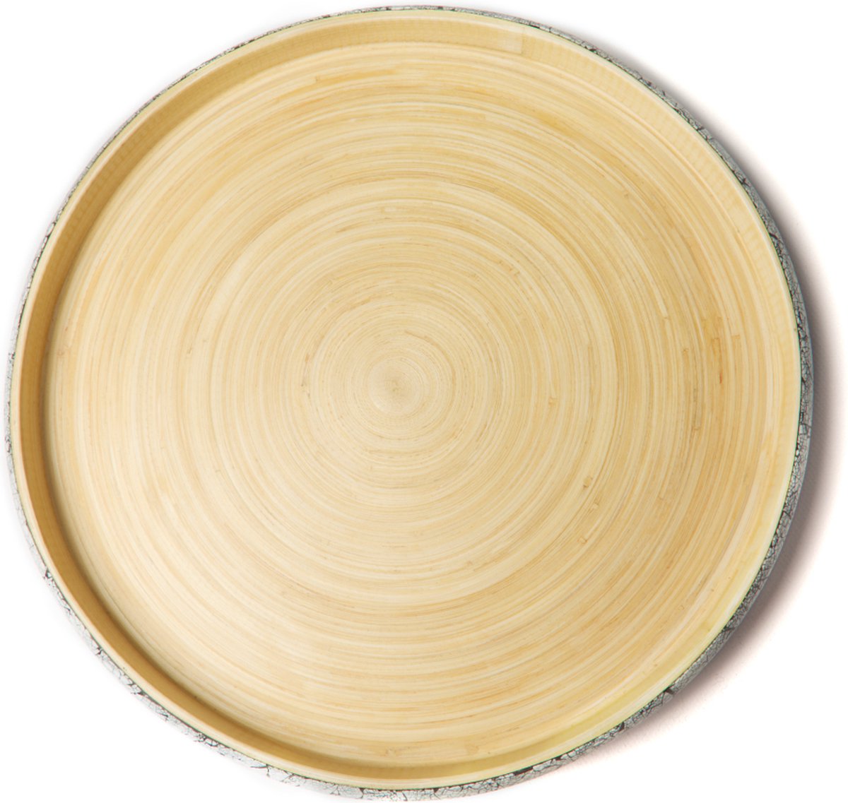 Bibol Tray Eggshell Khay - Bol de service - Bamboe - 35 cm de diamètre ...