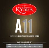 Kyser A11 - Light Eleven - Akoestische gitaarsnaren - Gauge Strings - 0.11 - 0.52