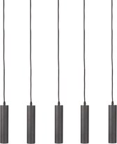 LABEL51 Ferroli Hanglamp - Zwart - Metaal - 5-lichts