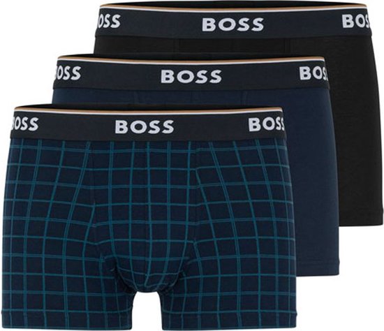 Hugo Boss 3-pack boxershorts trunk Open Miscellaneous 974