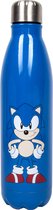 Sonic the Hedgehog - metalen waterfles - 500ml - isolerend