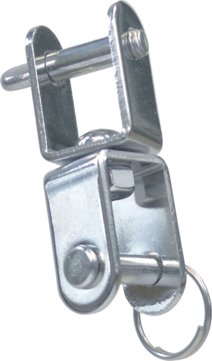 Seilflechter - Plaatwartel - Gaffel - RVS - Maat: 14mm