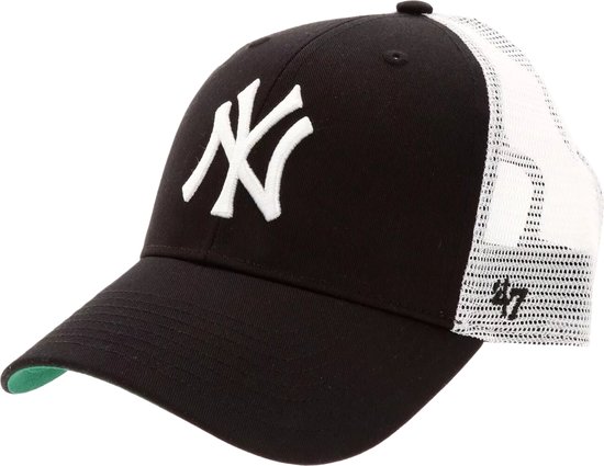 47 Brand New York Yankees MVP Cap B-BRNMS17CTP- BK, Homme, Zwart, Casquette, taille : Taille unique