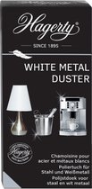 Hagerty White Métal Duster (36x55 cm) - Chiffon imprégné pour le nettoyage de l'inox et du chrome