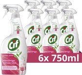 Cif CleanBoost Allesreiniger Spray - 6 x 750 ml - Voordeelverpakking