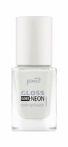 P2 Cosmetics EU Gloss Goes Nean Nagellak wit 10ml