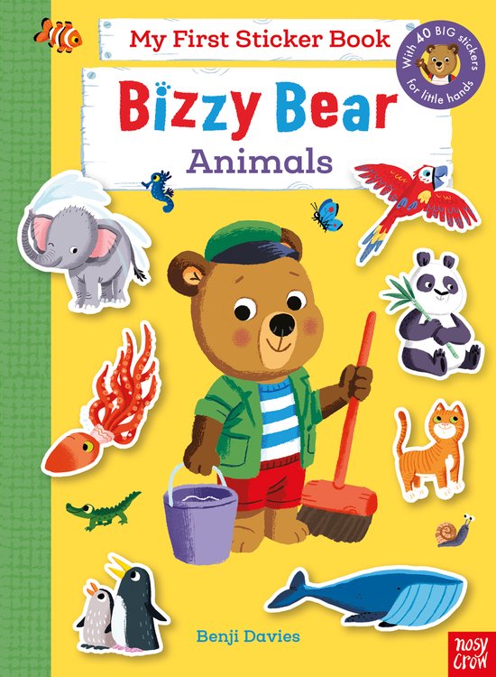 Bizzy Bear- Bizzy Bear: My First Sticker Book Animals | 9781839948077 ...