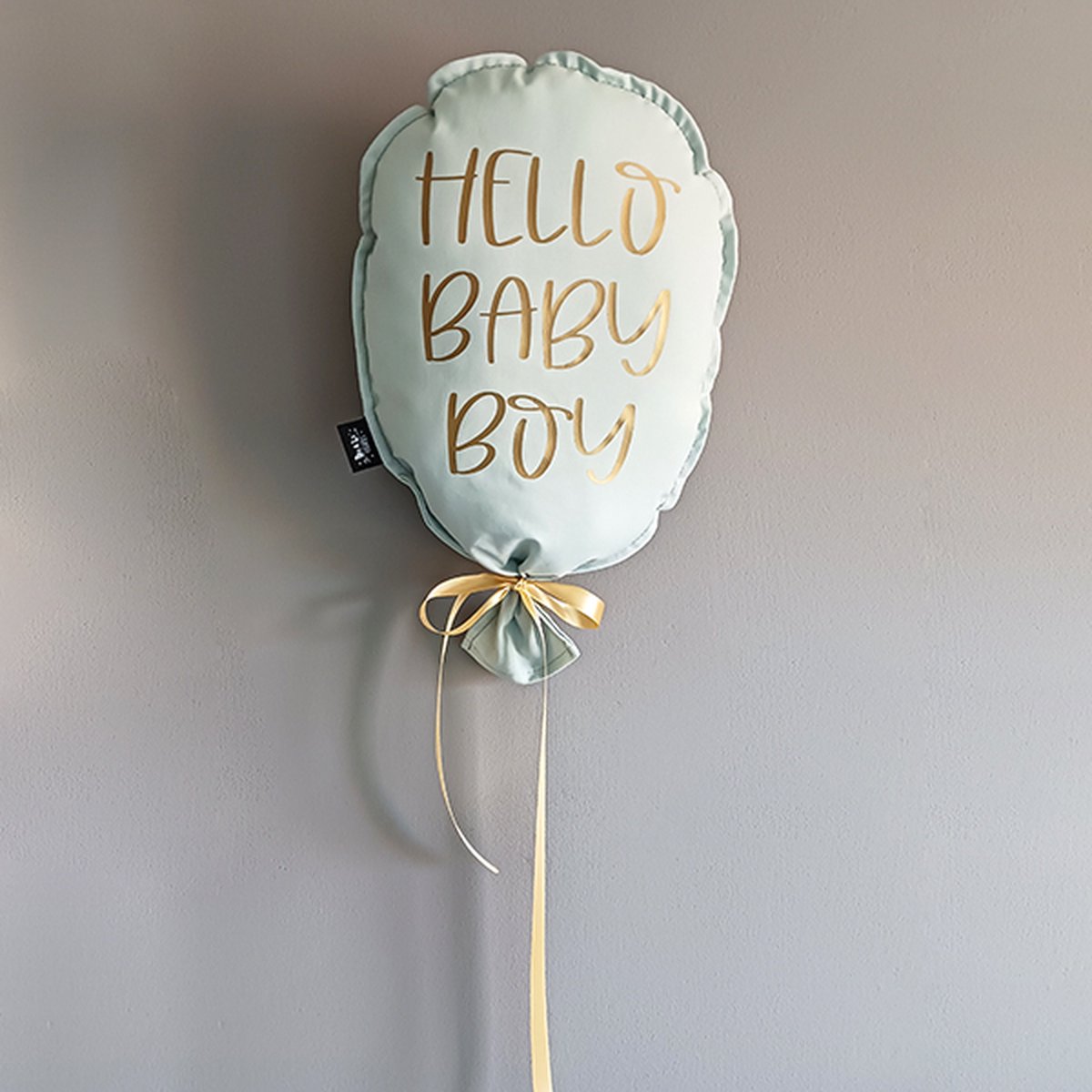 Ballon met tekst-Ballon van 100%  katoen-Kraamcadeau-geboorte-baby-decoratie... | bol