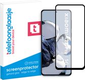Telefoonglaasje Screenprotectors Geschikt voor Xiaomi 12T Pro - Volledig Dekkend - Gehard Glas Screenprotector Geschikt voor Xiaomi 12T Pro - Beschermglas van rand tot rand