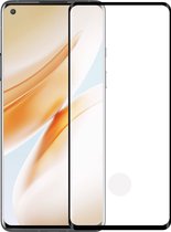 Telefoonglaasje Screenprotector OnePlus 8 - Volledig Dekkend - Geschikt voor OnePlus 8 Screenprotectors Gehard Glas - Beschermglas van rand tot rand