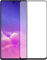 Telefoonglaasje Screenprotectors Geschikt voor Samsung Galaxy S10 Lite - Volledig Dekkend - Gehard Glas Screenprotector Geschikt voor Samsung Galaxy S10 Lite - Beschermglas van rand tot rand