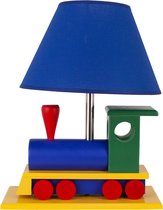 Kinderlamp - Nachtlamp - Locomotief - Multicolor - Hout