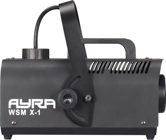 Ayra Rookmachine Ayra WSM X-1 rookmachine - 900W DMX met remote | bol