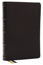 KJV Holy Bible, Center-Column Reference Bible, Genuine Leather, Black, 73,000+ Cross References, Red Letter, Thumb Indexed, Comfort Print: King James Version
