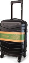 Norlander Reiskoffer - Handbagage trolley - Duurzaam rPet - Zwart