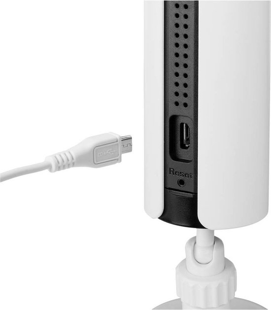ELRO CI5000 Indoor Wifi IP Beveiligingscamera met bewegingsmelder en nachtzicht – Full HD 1080P Bewakingscamera met Sirene