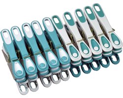 Laguelle Wasknijpers - Turquoise - 20 Stuks