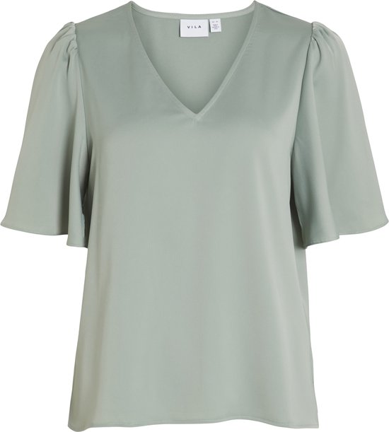 VIELLEN V-NECK S/S TOP/DC
