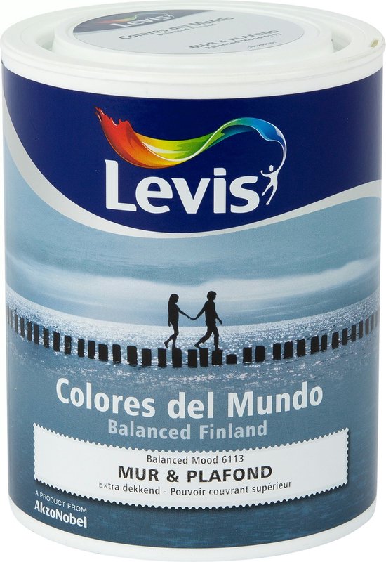 Levis Colores del Mundo Muur- & Plafondverf - Balanced Mood - Mat - 1 liter