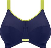 Elomi ENERGISE UW SPORTS BRA Dames Sportbeha - Navy - Maat 90G