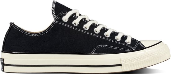 Converse Chuck 70 Classic Low Top Zwart / Wit - Sneaker - 162058C - Taille 36,5