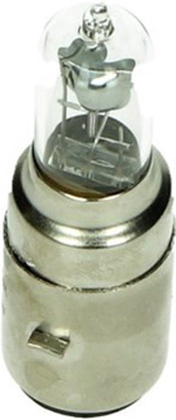 2 Lampadine Alogene 6V 25/25W BA20D Per Faro Moto, Ciclomotore E Scooter