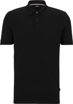 Boss Pallas Polo's & T-shirts Heren - Polo shirt - Zwart - Maat S